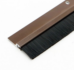 Door Draught Excluder Brush Strip Bar 25 mm Storm guard Heat Seal Energy Savings